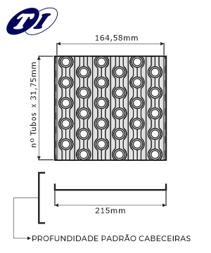 Ø1/2" - 6 Row's / Filas