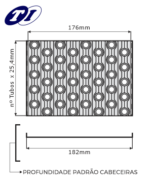 Ø3/8" - 8 Row's / Filas