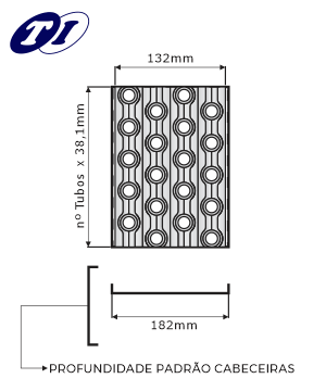 Ø5/8" - 4 Row's / Filas