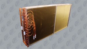 Trocador de calor aletas em Gold Finn